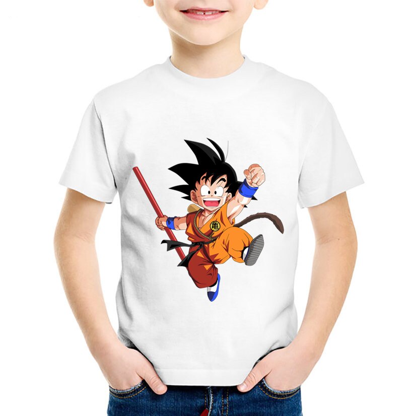 Japanese Anime Manga Dragon Ball Goku Children Boys Girls Unisex Top T shirt 769 
