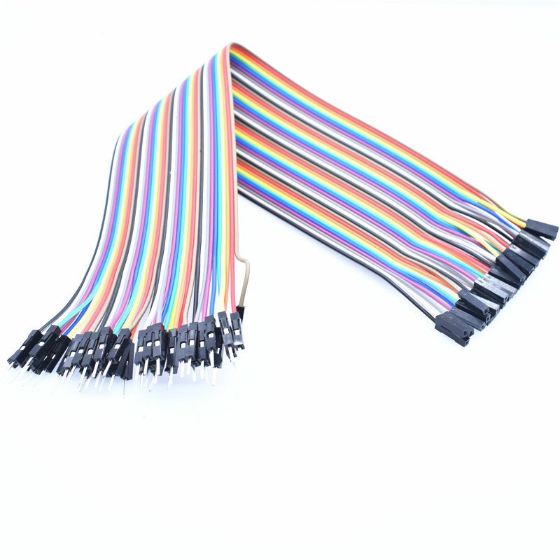 Each for 40pcs Dupont Wire Color Jumper Cable 20cm 2.54mm 1P-1P Female Male CF