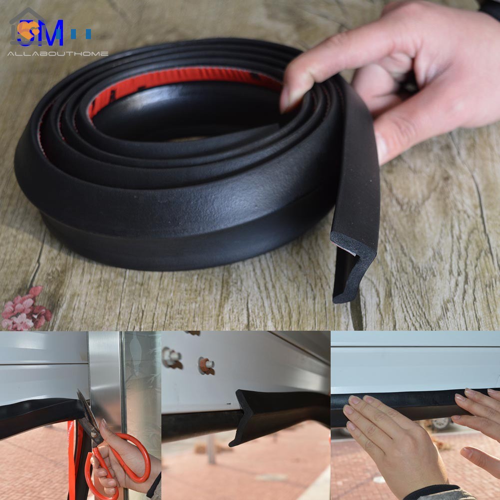 5m Garage Door Bottom Weather Stripping Rubber Seal Strip