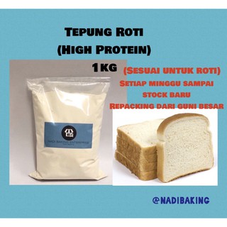 Buy Tepung Gandum High Protein Tepung Roti 1kg Seetracker Malaysia