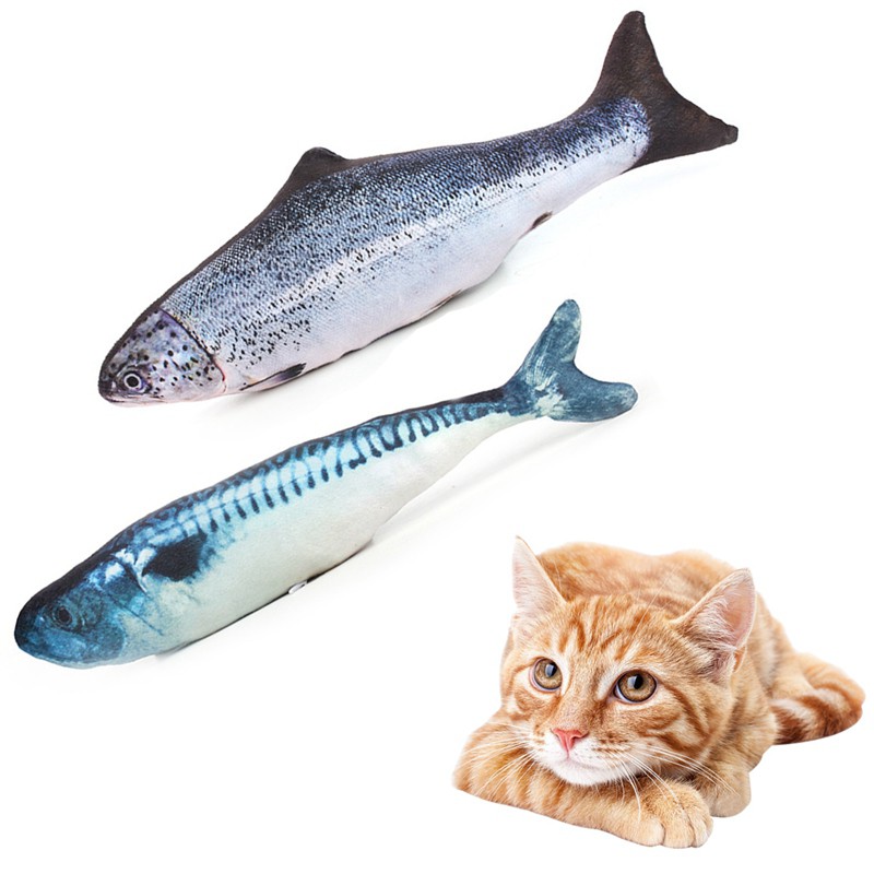 fake fish for cats