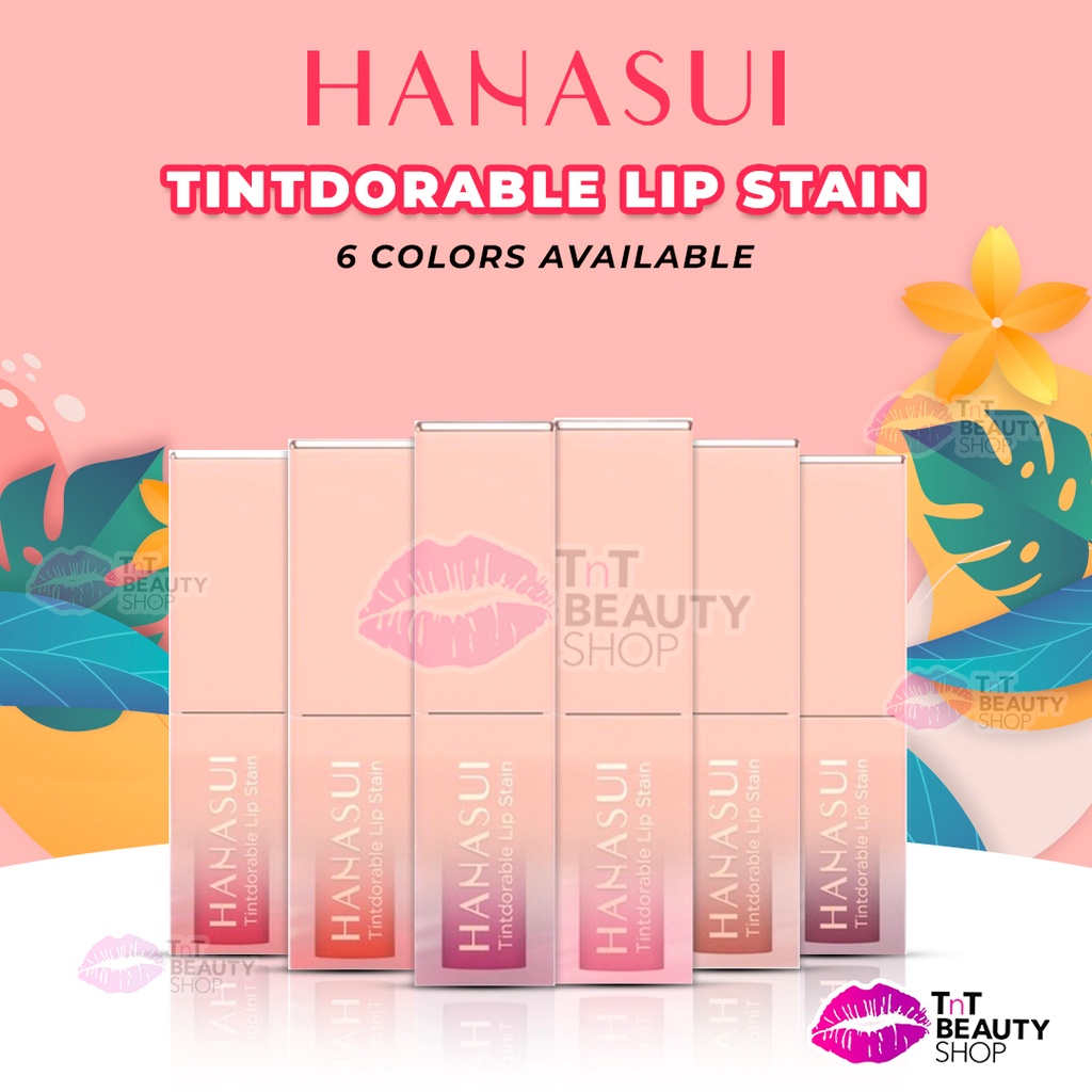 Hanasui Tintdorable Lip Stain Lip Tint LIPTINT Shopee Malaysia