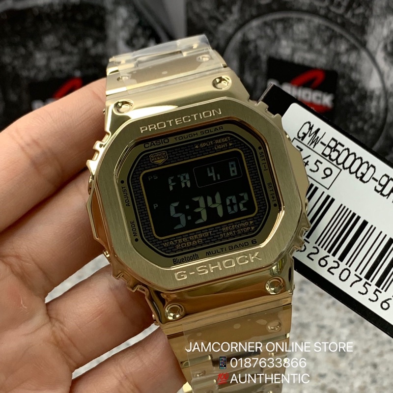 casio tough solar gold