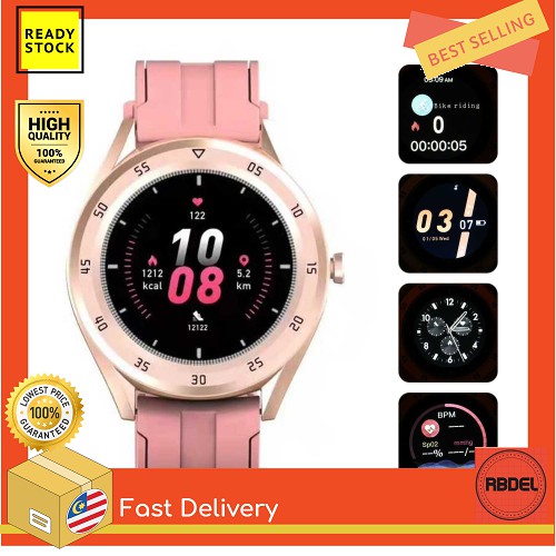 Hot Deal SPO2 Monitoring Smart Watch Heart Rate Blood Pressure Intelligent Watch 1.54Inch Touching Screen Fitness Track