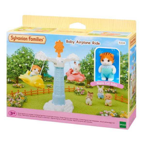 sylvanian families baby airplane ride