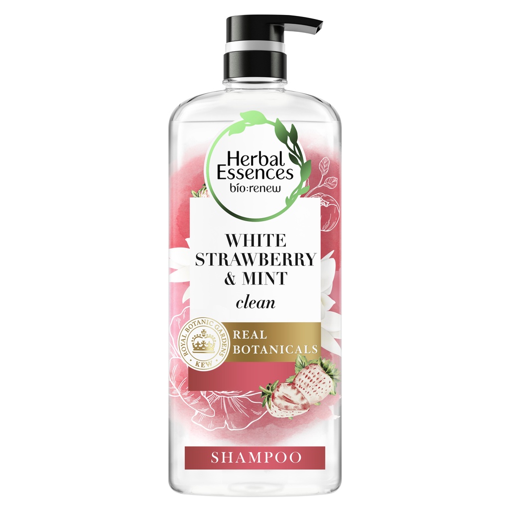 Herbal Essences Bio Renew Silicone Free White Strawberry & Mint Clean 90 Natural Origin