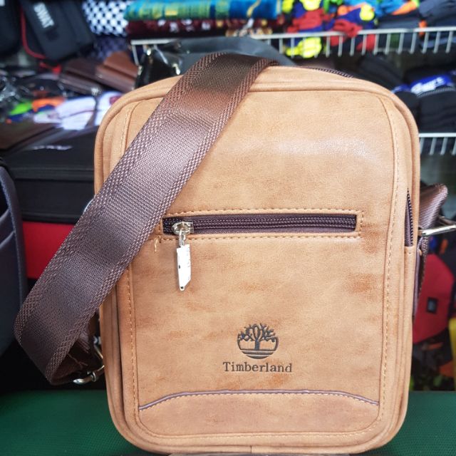 timberland messenger bag leather