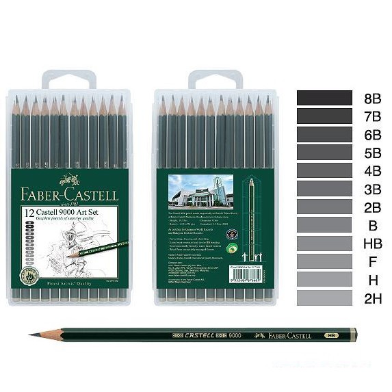 Faber-Castell 9000 Graphite Pencil Tin Set Review — The Pen Addict