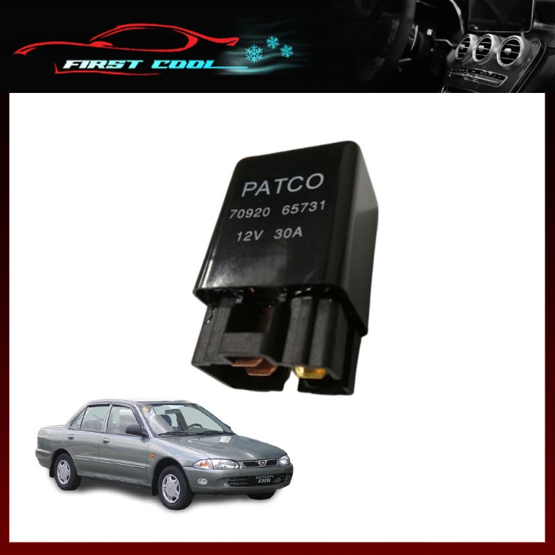 RELAY AIR COND PROTON WIRA PATCO (PLASTIC RELAY)(RRY0911) Shopee