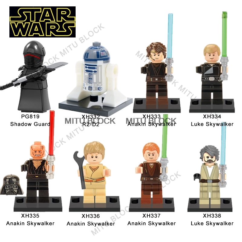 Star War Building Block Shadow Guard R2 D2 Anakin Skywalker Luke Compatible Lego Minifigure Shopee Malaysia