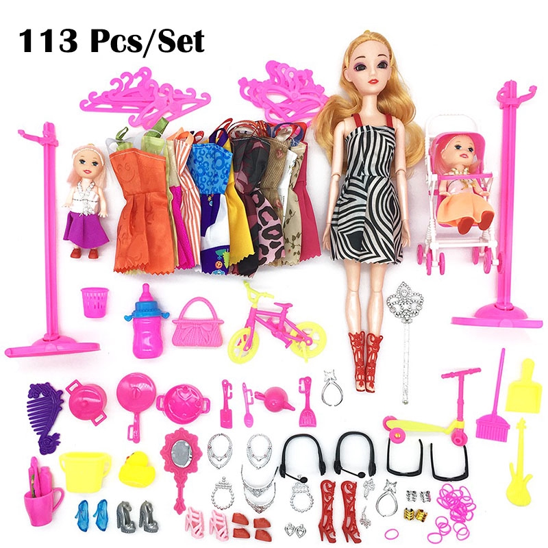 barbie doll dress set