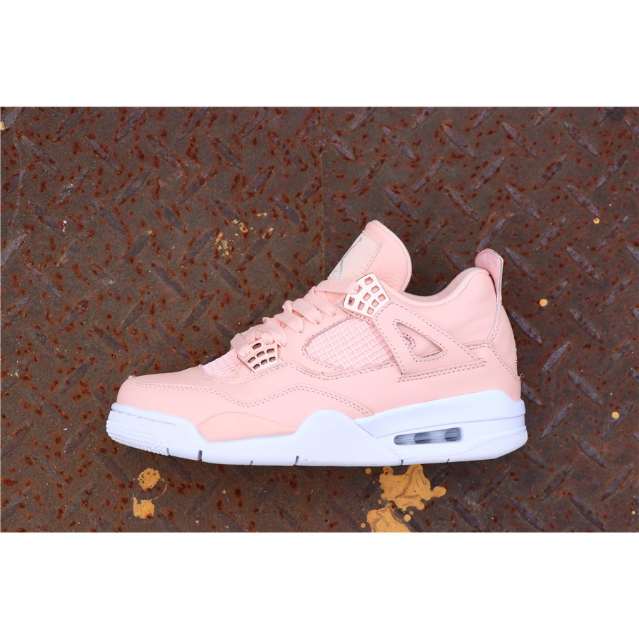 jordan 4 pink and white