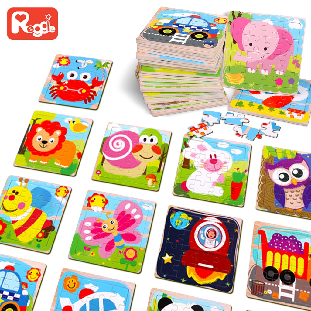 Versatile Premium Kids Wooden Puzzle early education educational Toys Multi Durable - Image 4