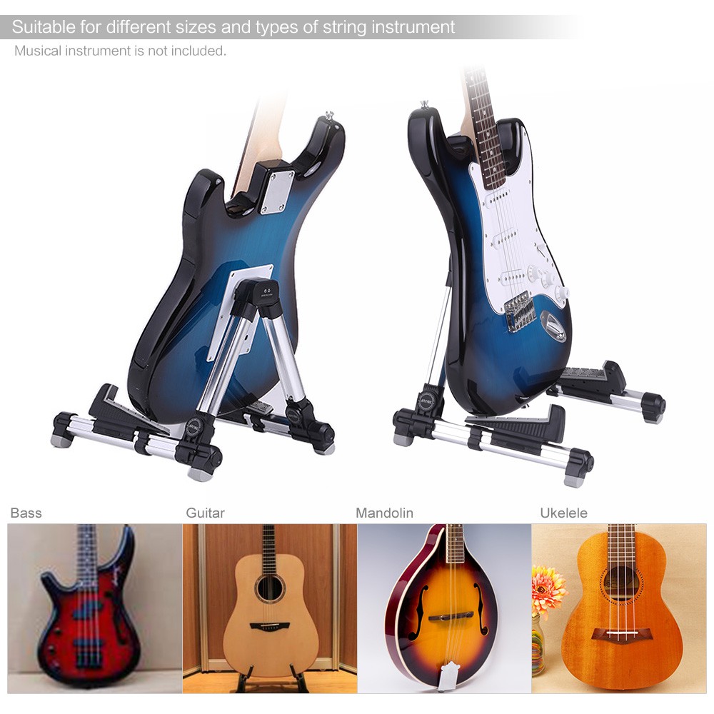 AROMA AGS08 Folding Adjustable Universal String Instrument Guitar