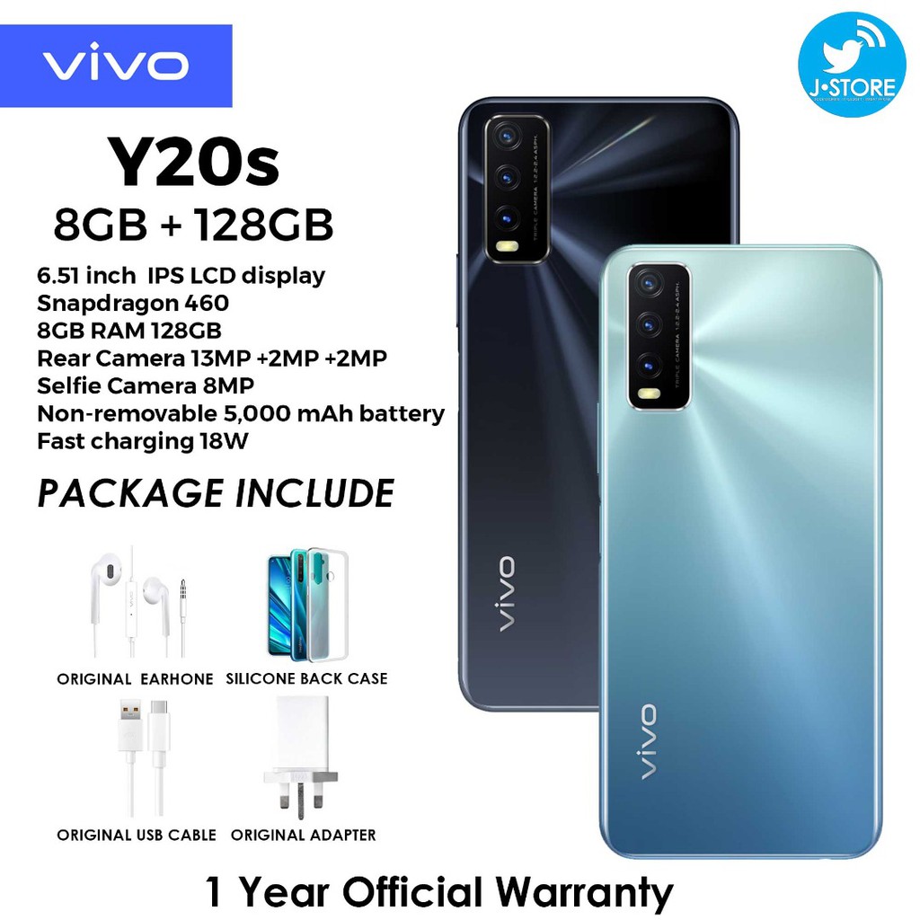 Original Vivo Ys Y30 4gb Ram 128gb Rom Shopee Malaysia