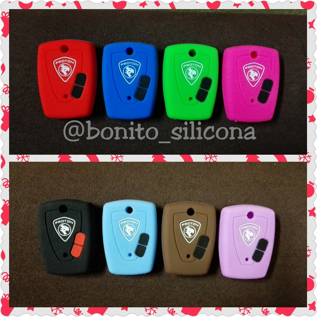 Proton Satria Neo Silicone Key Alarm Remote Cover Casing Shopee Malaysia