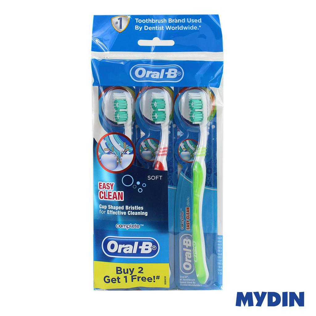 Oral B Complete Easy Clean Soft Toothbrush B2F1 | Shopee Malaysia