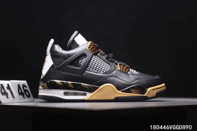 aj4 black gold