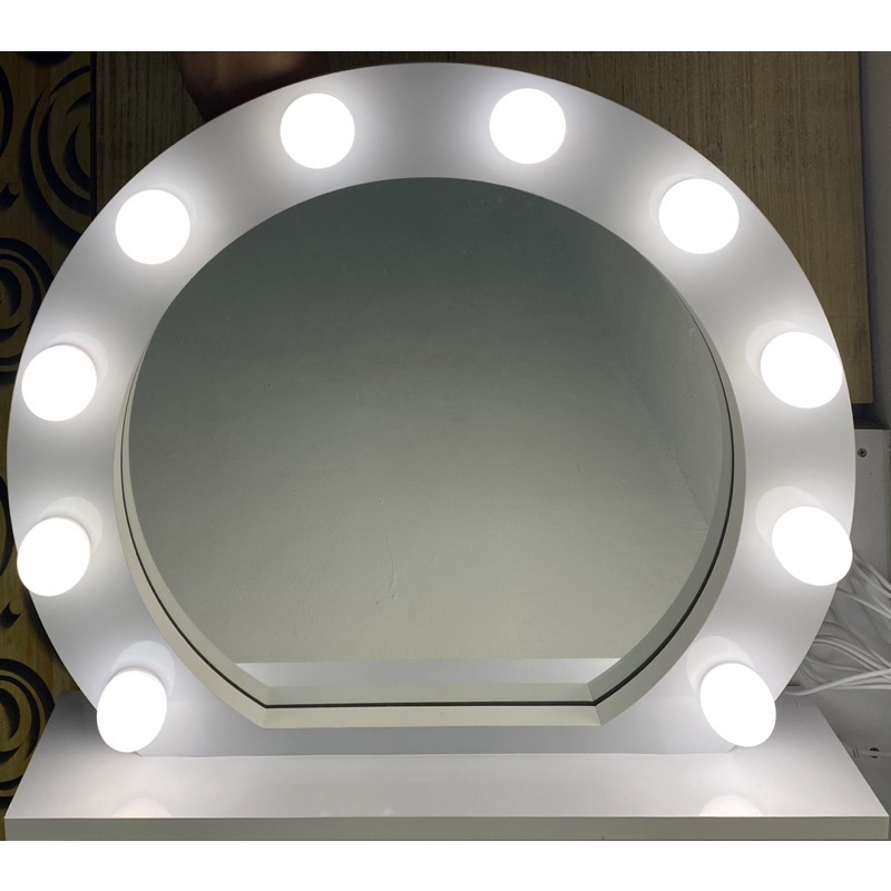 MEJA SOLEK//MEJA SOLEK MURAH//VANITY MIRROR//LED LIGHT//CERMIN//CERMIN ...