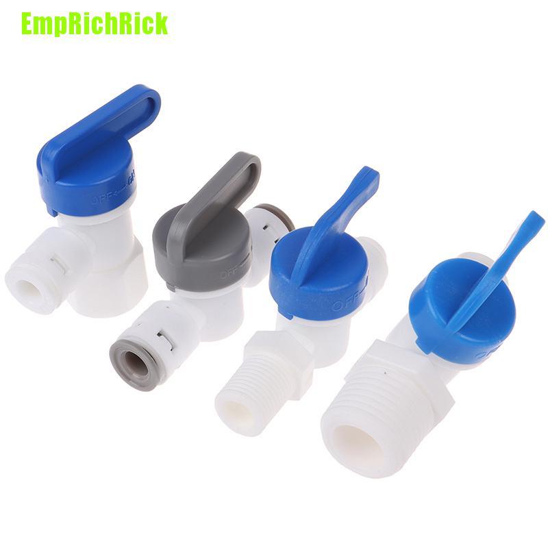 Durable Quality 1/4" Ball Valve Inline Tap Quick Connect Push Fit Ro Water Reverse Osmosis Premium - Image 4
