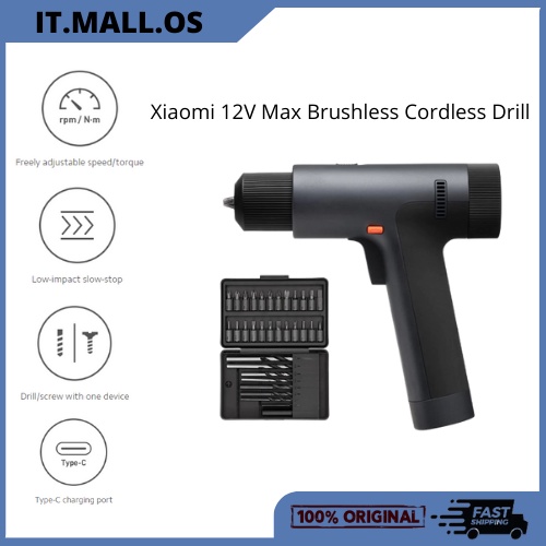 Xiaomi 12V Max Brushless Cordless Drill Shopee Malaysia