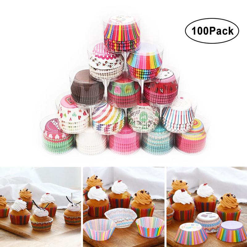 Cupcake Liners Paper Baking Cups Decoration Shopee Malaysia