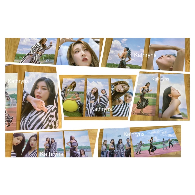 [Postcard Set (Track Version)] Mamamoo Merch Online WAW Concert 2021 Merchandise