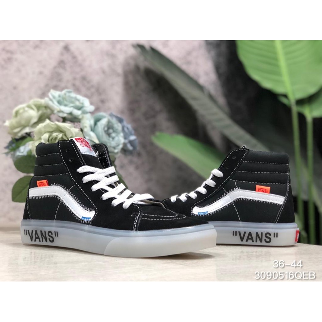 vans sk8 hi off white