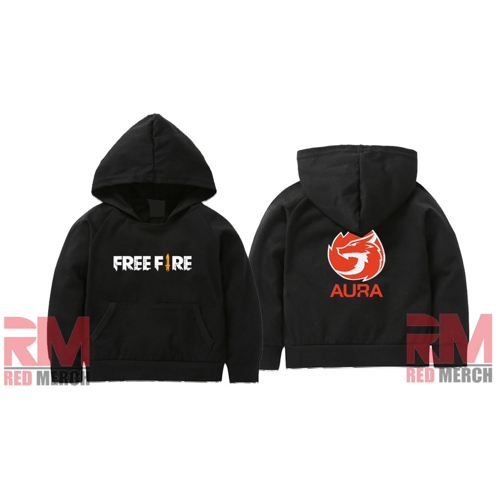 Hoodie Free Fire Aura Esports Children S Jackets Redmerch Shopee Malaysia - flame aura roblox
