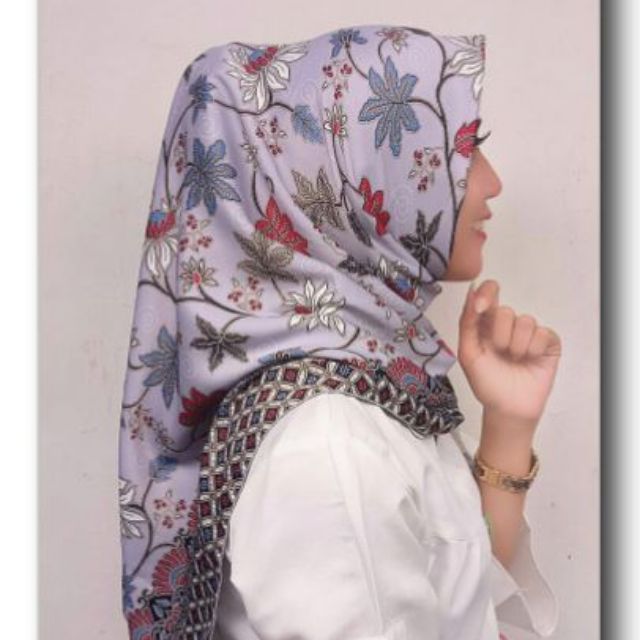 Tudung corak batik Indonesia  Shopee Malaysia