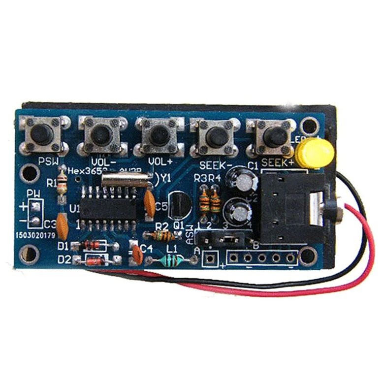 II Wireless Stereo FM Radio Receiver Module PCB DIY Electronic Kits  76MHz-108MHz | Shopee Malaysia