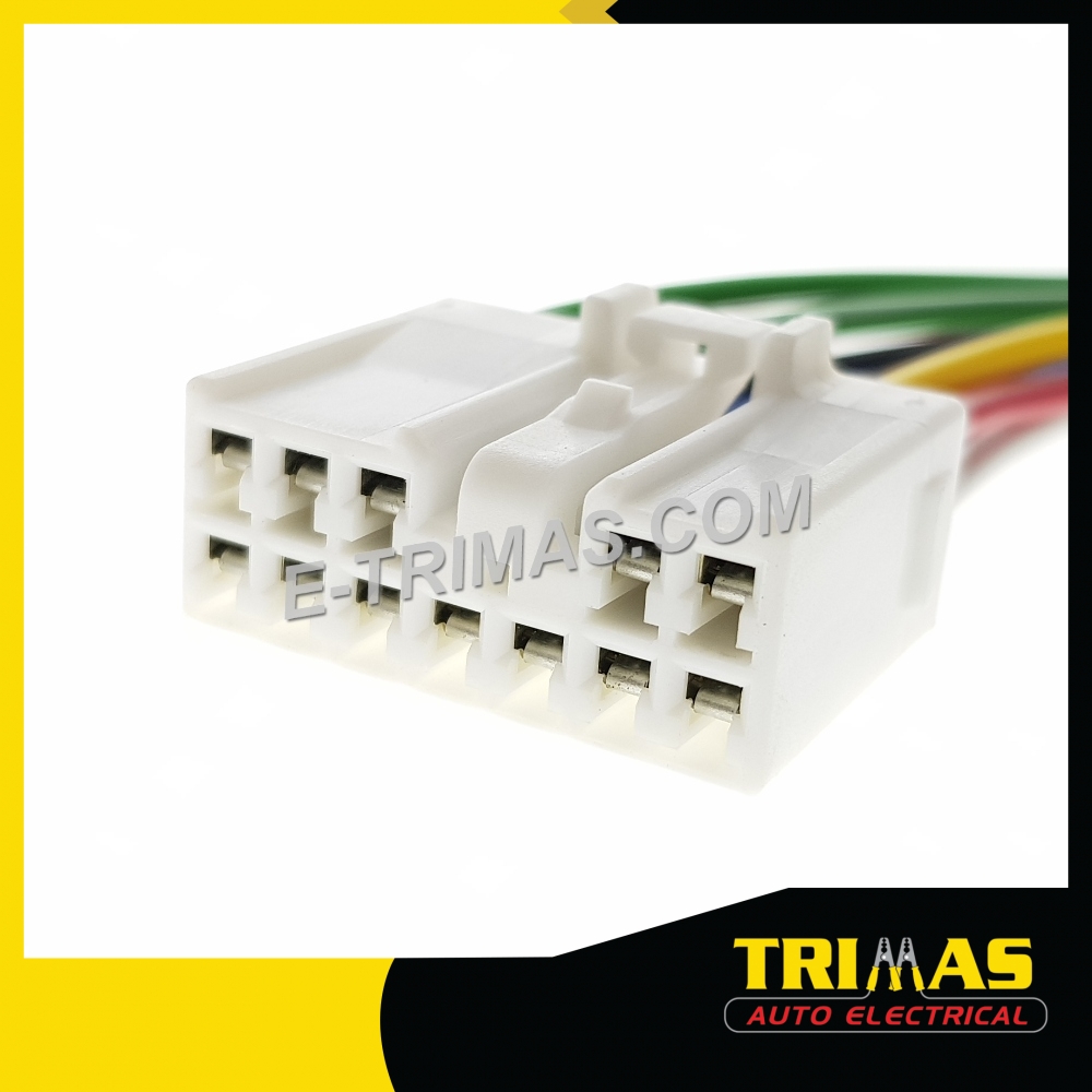 Toyota Avanza Perodua Myvi Viva Power Window Switch Socket Connector