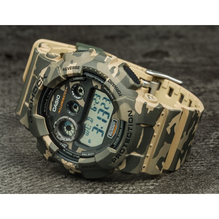casio camo watch