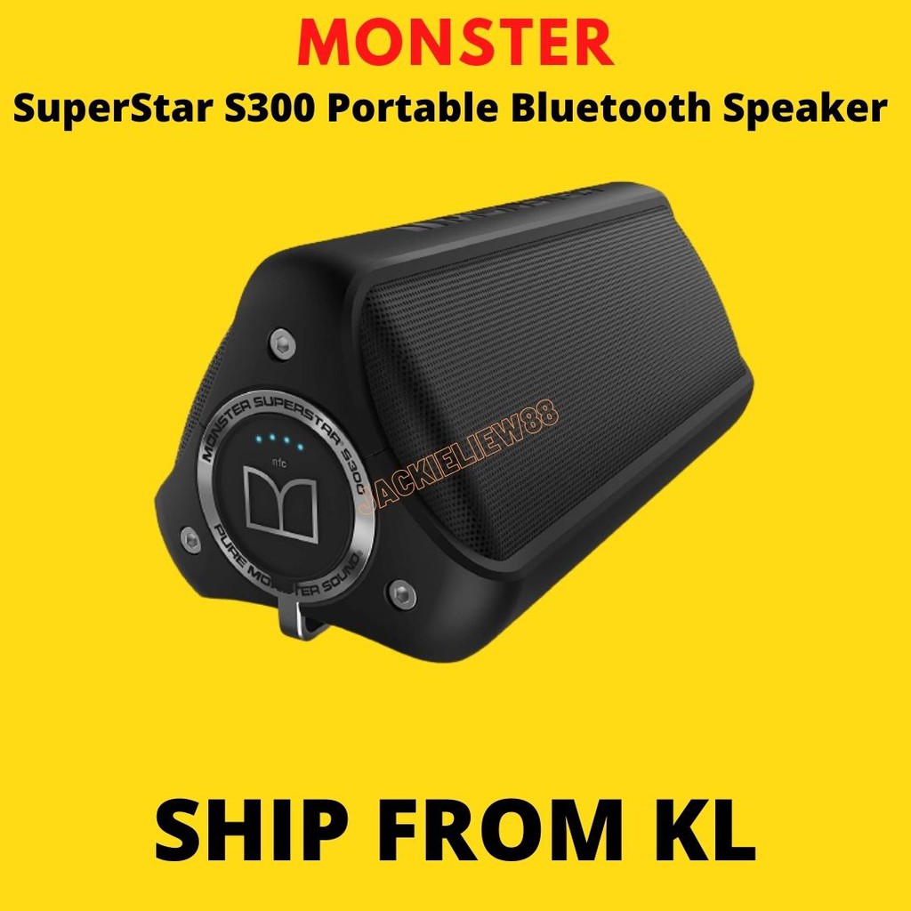 monster waterproof bluetooth speaker