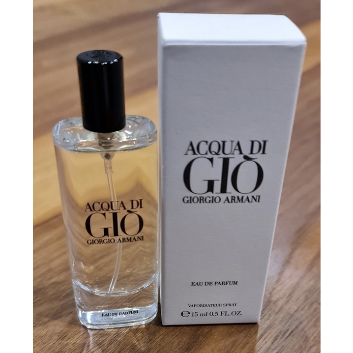 ORIGINAL Acqua Di Gio Eau De Parfum 15ml EDP Travel Spray Perfume Shopee Malaysia