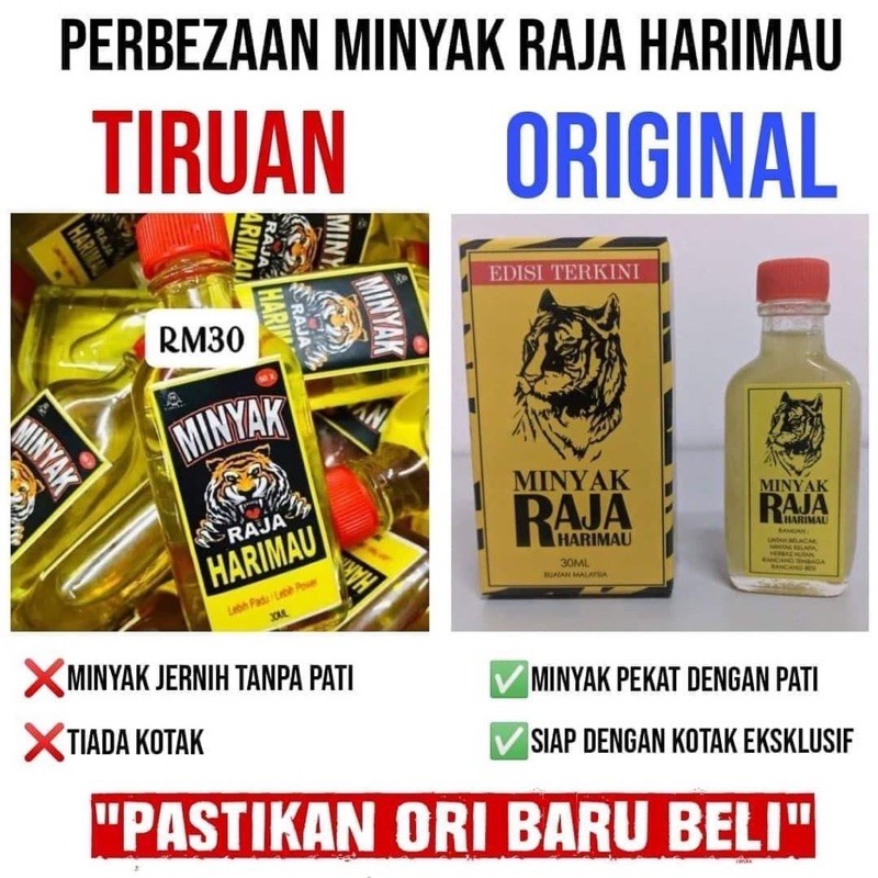 Buy Minyak Raja Harimau Original 100 Untuk Panjang Besar Dan Berurat Seetracker Malaysia