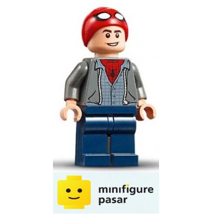 Sh582 Lego Marvel Spider Man Far From Home 76129 Peter Parker Minifigure New Shopee Malaysia
