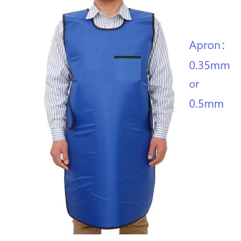 Dental Protective Apron Lead Vest Cover Shield Protection 0.35mmpb Blue Flexible Medium Shopee