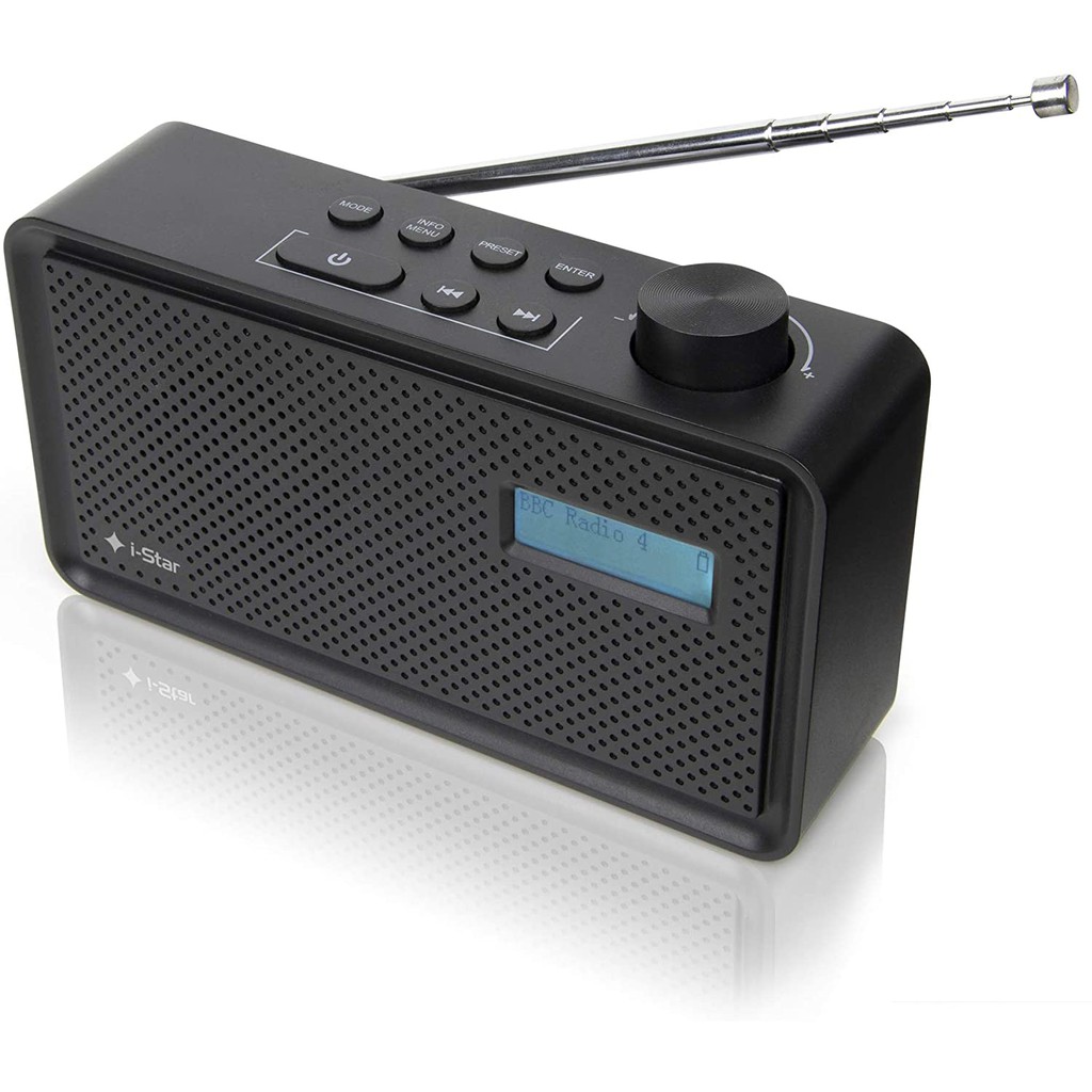 iStar Portable Radio DAB/DAB+&FM (Black) Shopee Malaysia