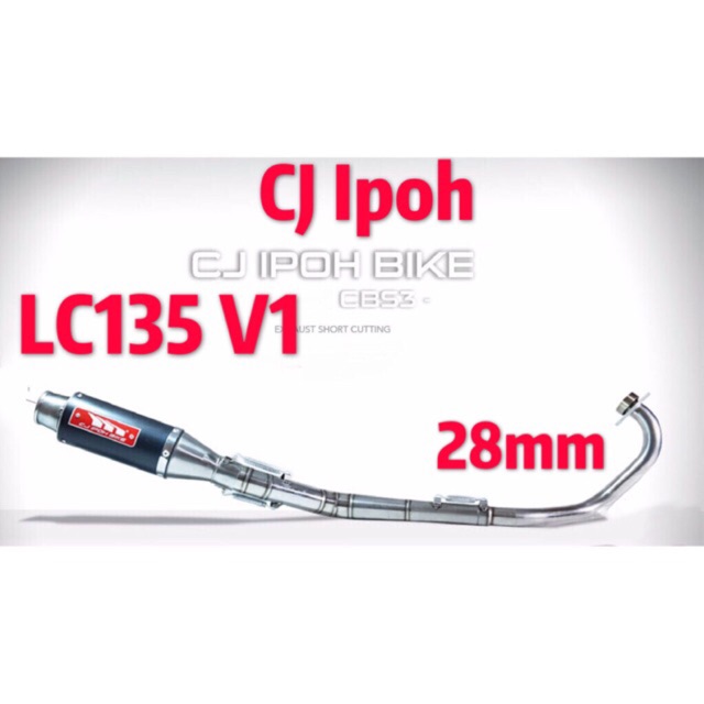 Cj Ipoh Bike Halo Yamaha 135lc New Exhaust Lc135 Exr Facebook