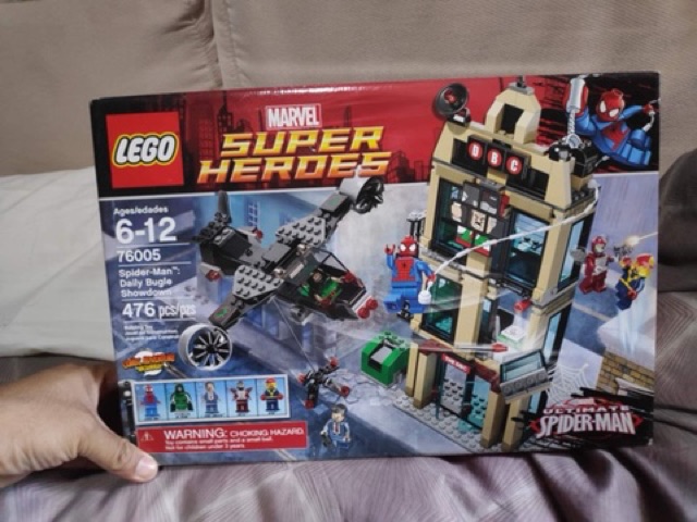Lego 76005 Spider Man Daily Bugle Showdown Shopee Malaysia - daily bugle roblox