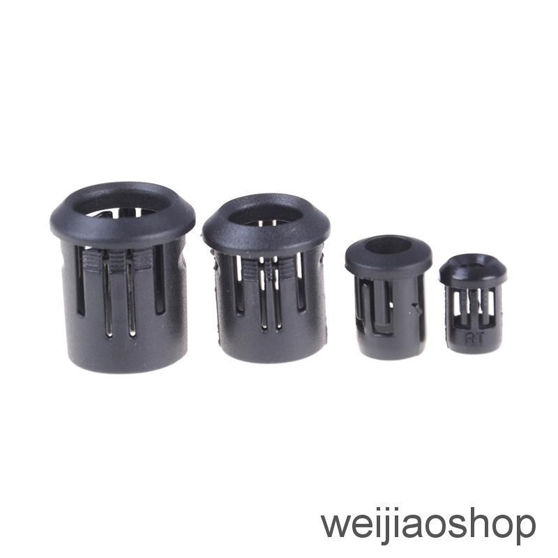 20PCS 3//5//8//10mm LED Plastic Lamp LED Diode Holder Black Clip Bezel Mount ^F