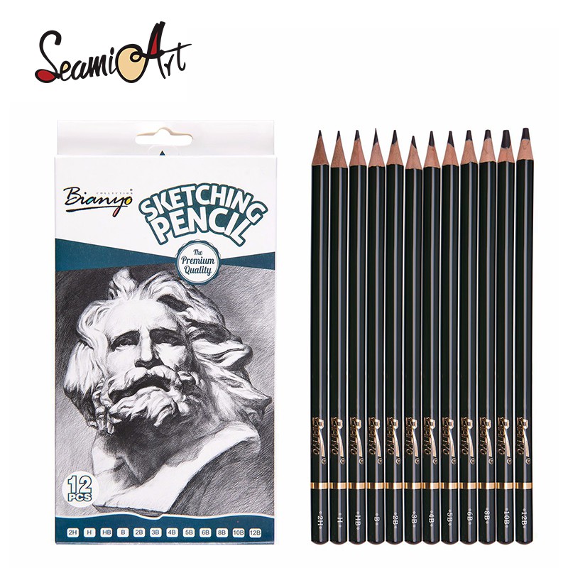 SeamiArt Sketch Standard Pencil (12 Pcs/Set)