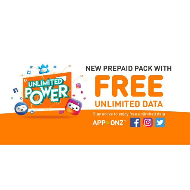 U Mobile New Prepaid Unlimited Call Sim Gt30 Rm 25 One Month Shopee Malaysia