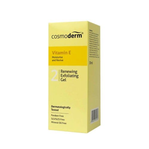 [NEW PACKAGING] Cosmoderm Vitamin E Magic Exfoliating Gel 30ML Shopee Malaysia