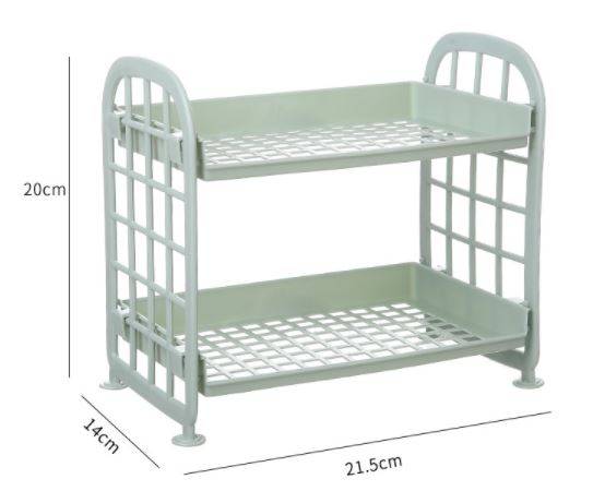 2 Layers Table Storage Rack