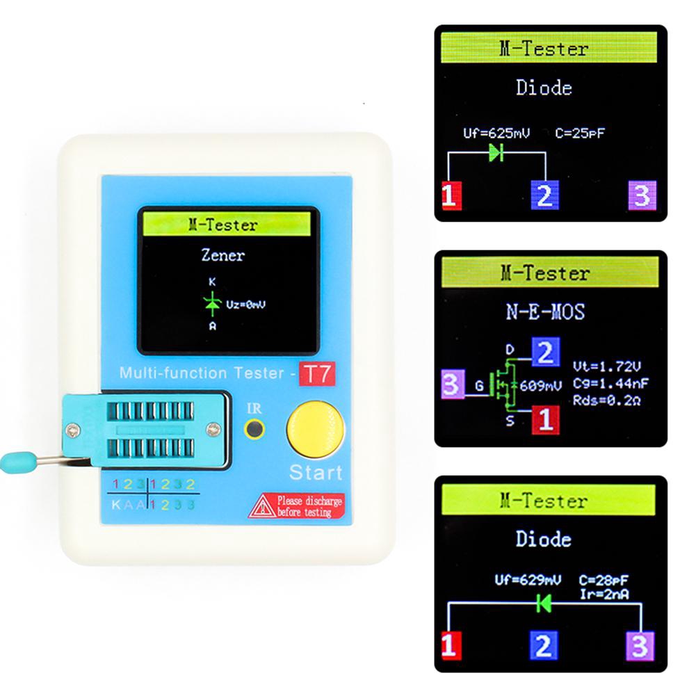 NEW TFT LCD M328 Transistor Tester Diode Triode Capacitance MOS Meter LCR Meter 