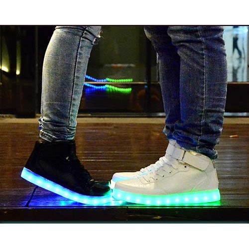 Women Men Kids Led Light up shoes USB Charging Sneakers