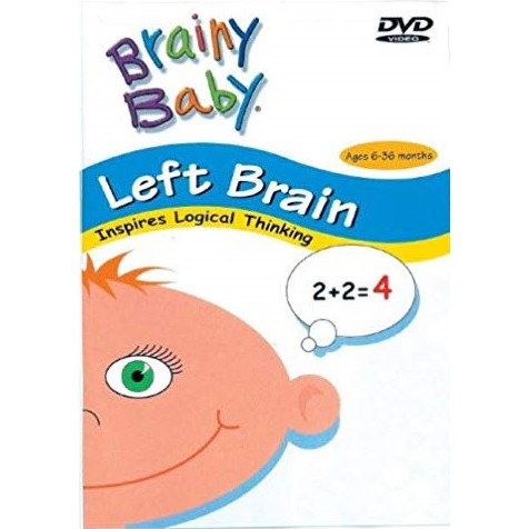 Brainy Baby Series V.1~11 DVD Left Brain Right Brain ABC 123 Shapes & Colors English Art Music Animals [Children Series]