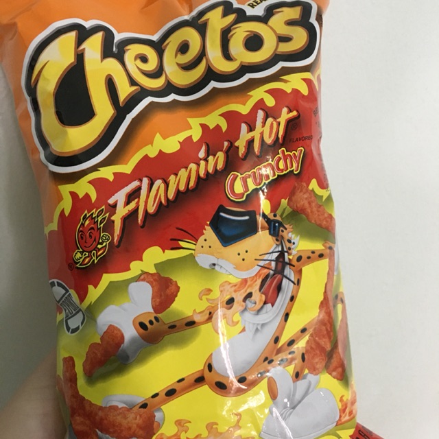 CHEETOS Crunchy Flamin’ Hot Cheese Snack 226.8g Shopee Malaysia